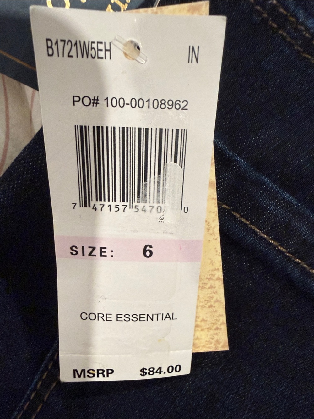 Democracy Modern High Rise Skinny Jeans Slimming Panels - Picture 13 of 15